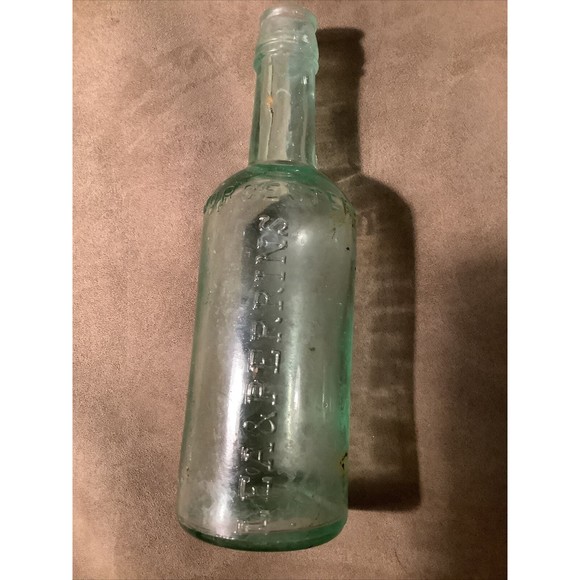ANTIQUE late 1800's early 1900's LEA & PERRINS Worcestershire Sauce Bottle - Picture 1 of 9